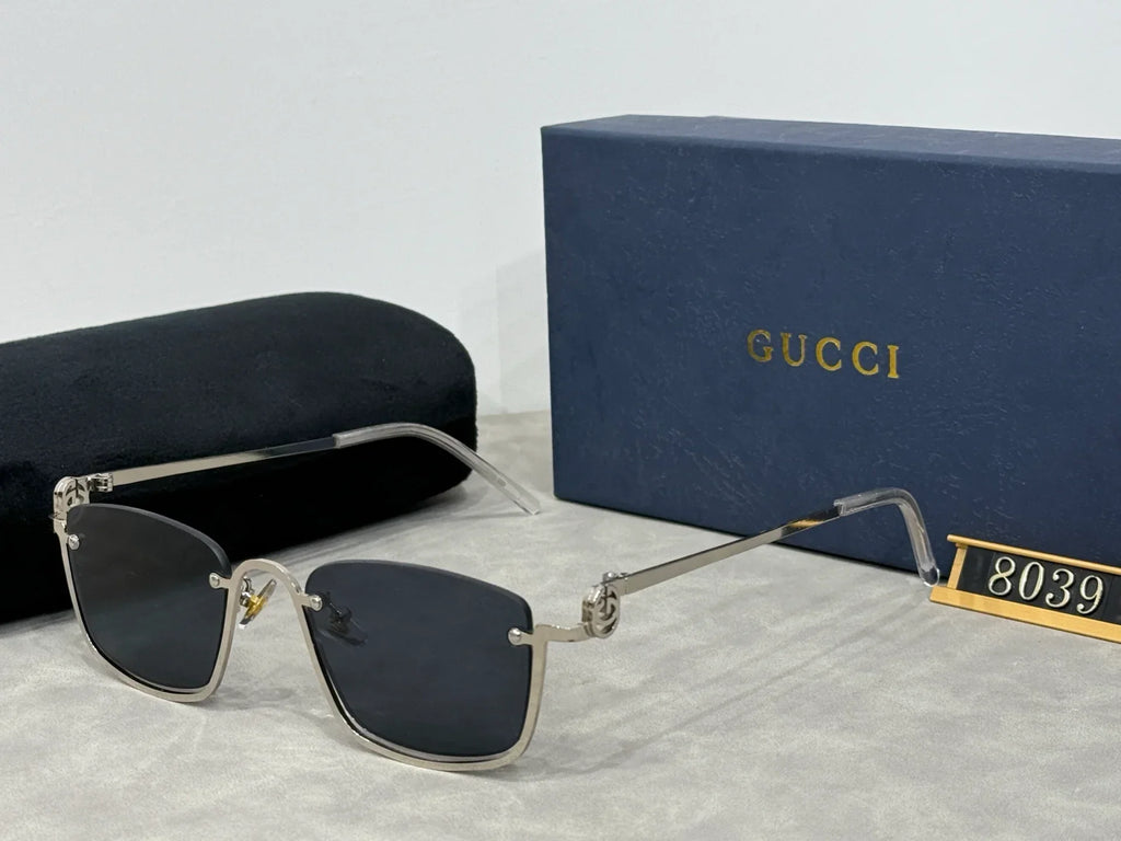 2025 new women's small frame iconic logo sunglasses