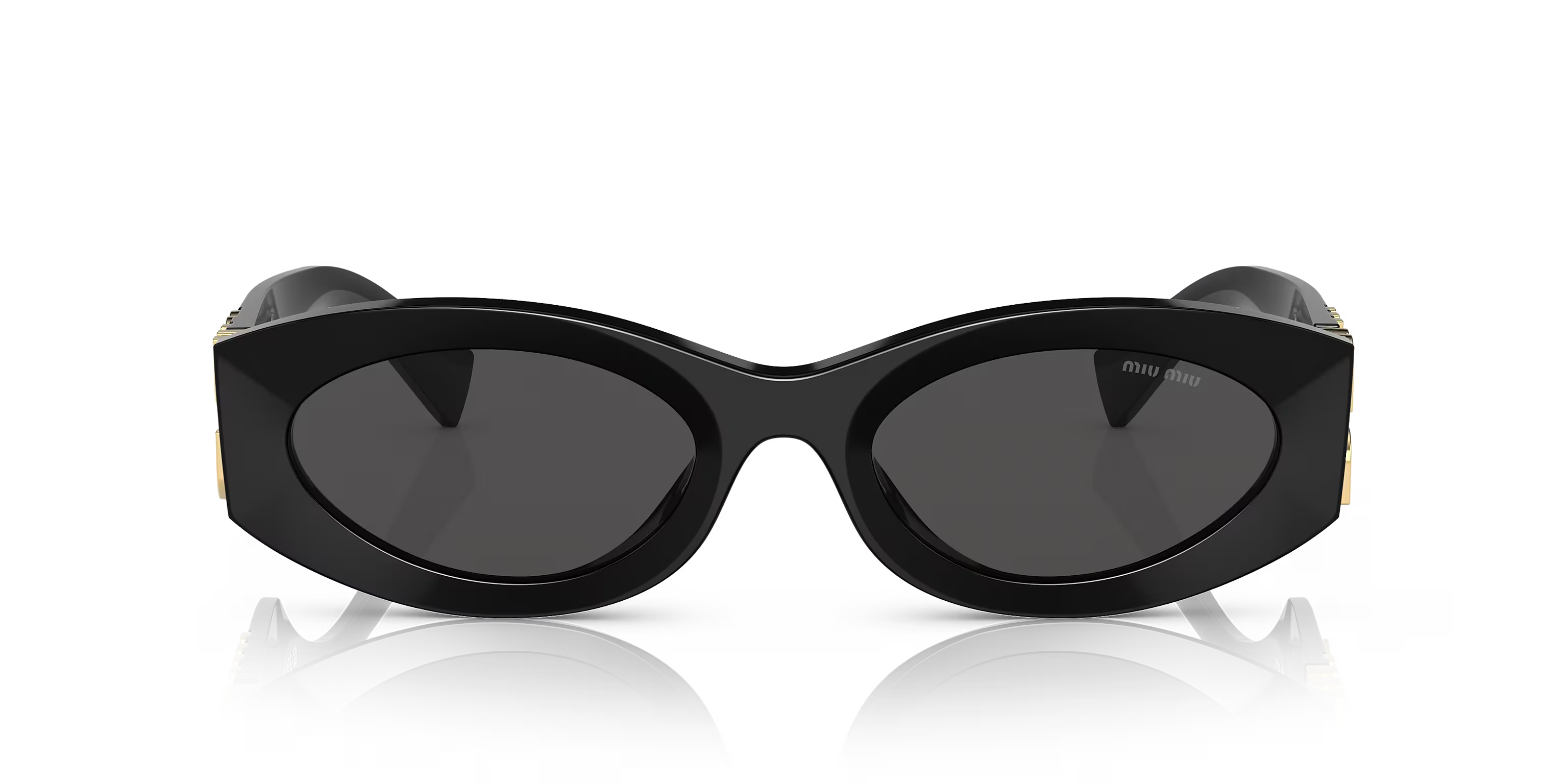 Lunettes de Soleil Surdimensionnées Noires de Mode 8821