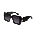 Lunettes de soleil rectangulaires déclaration moderne 7765