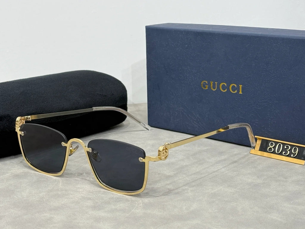 2025 new women's small frame iconic logo sunglasses