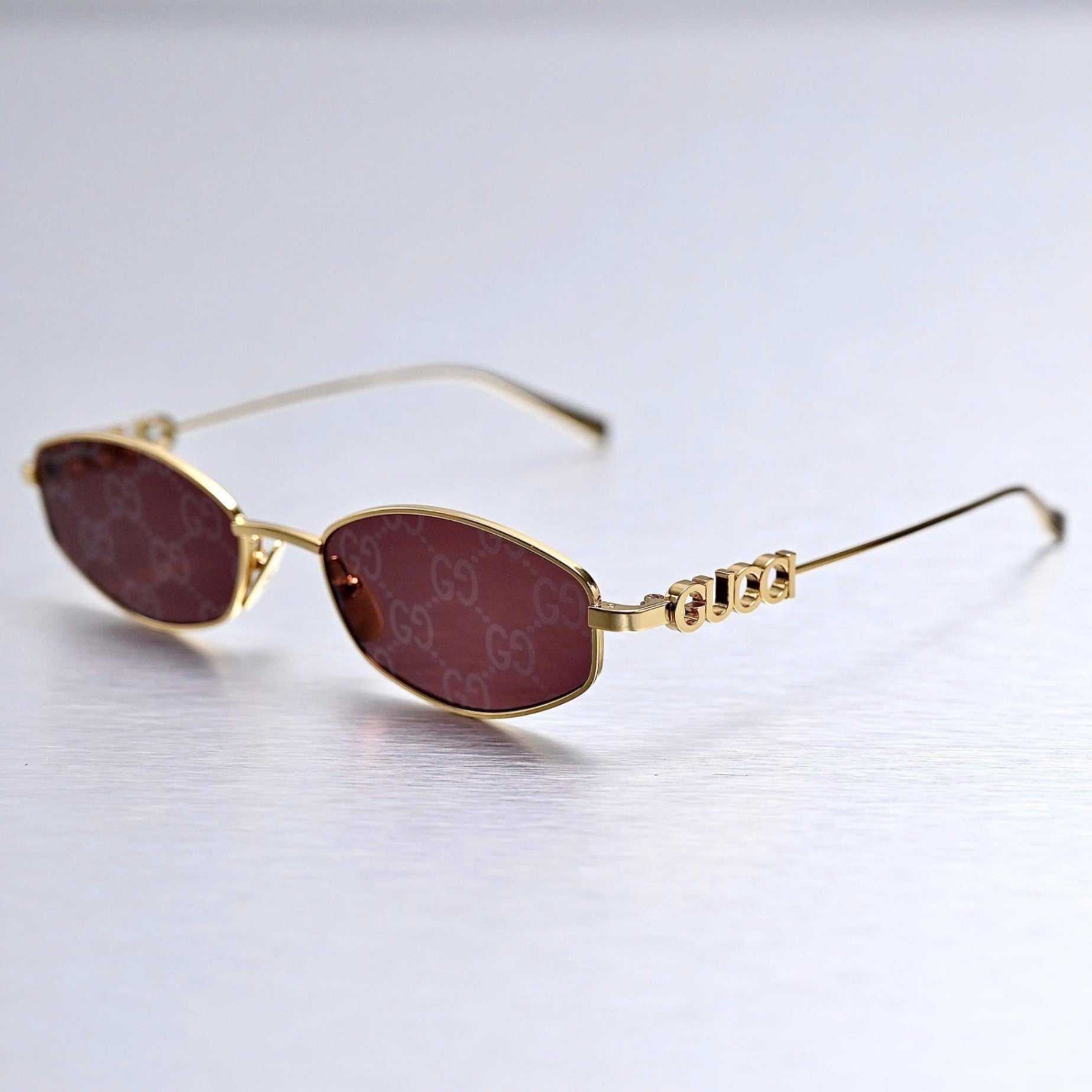Lunettes de soleil mode serpent doré chic 9941