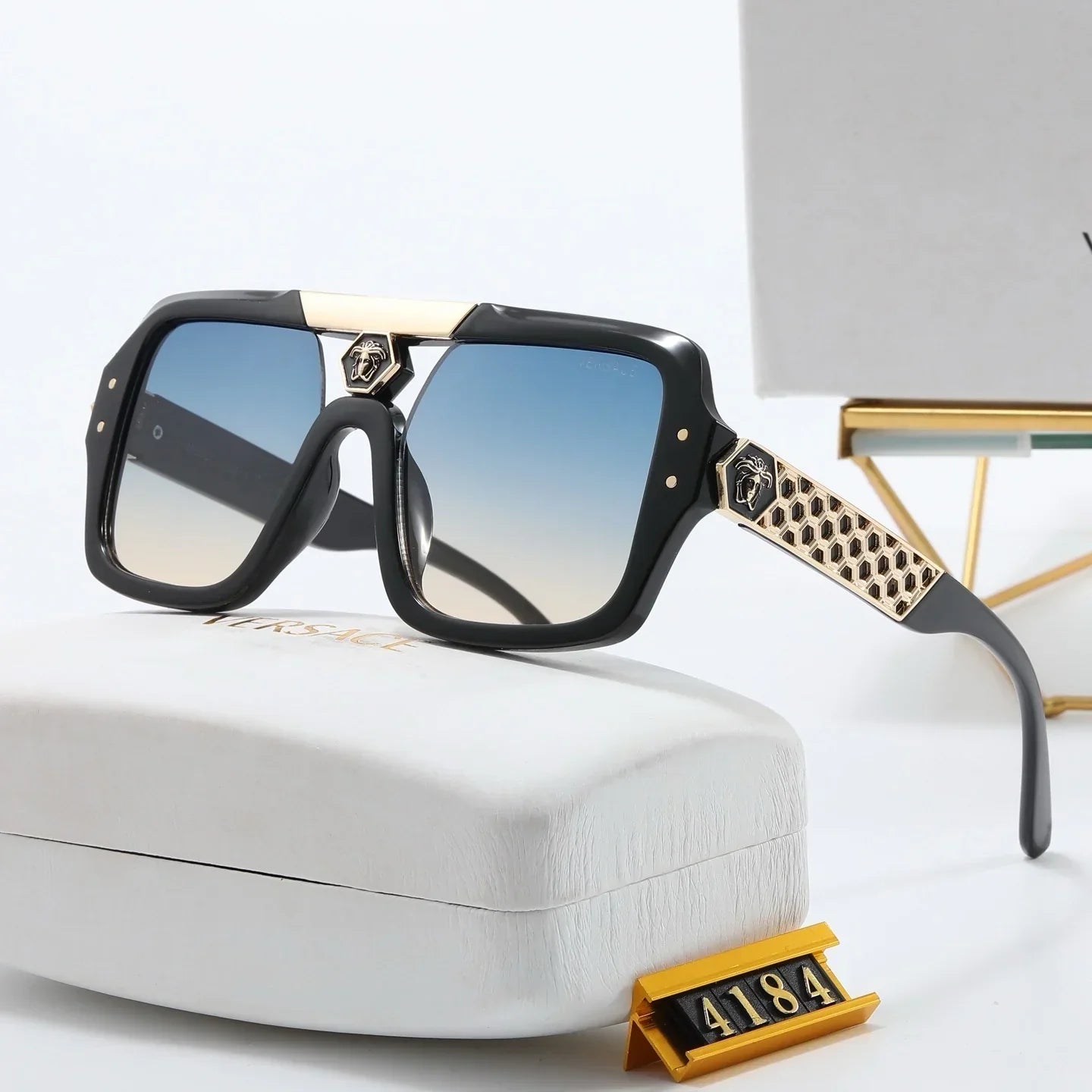 4 Colors High-End Fashion Sunglasses 4184