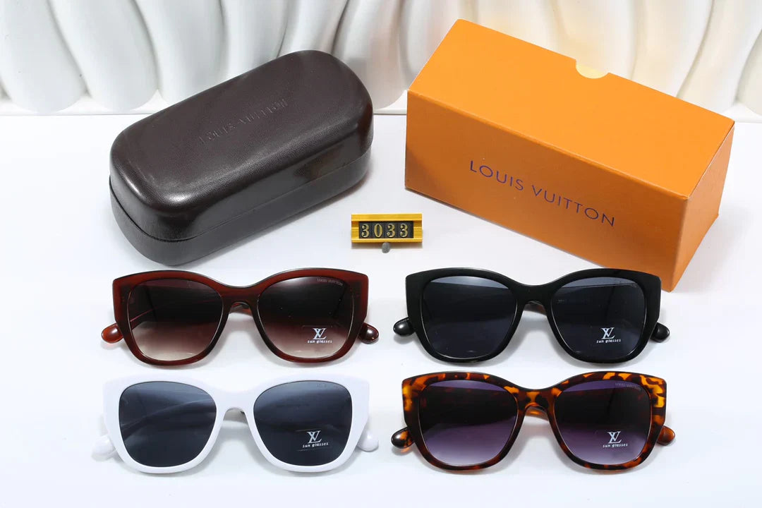 4 Color Trendy Sunglasses  3033