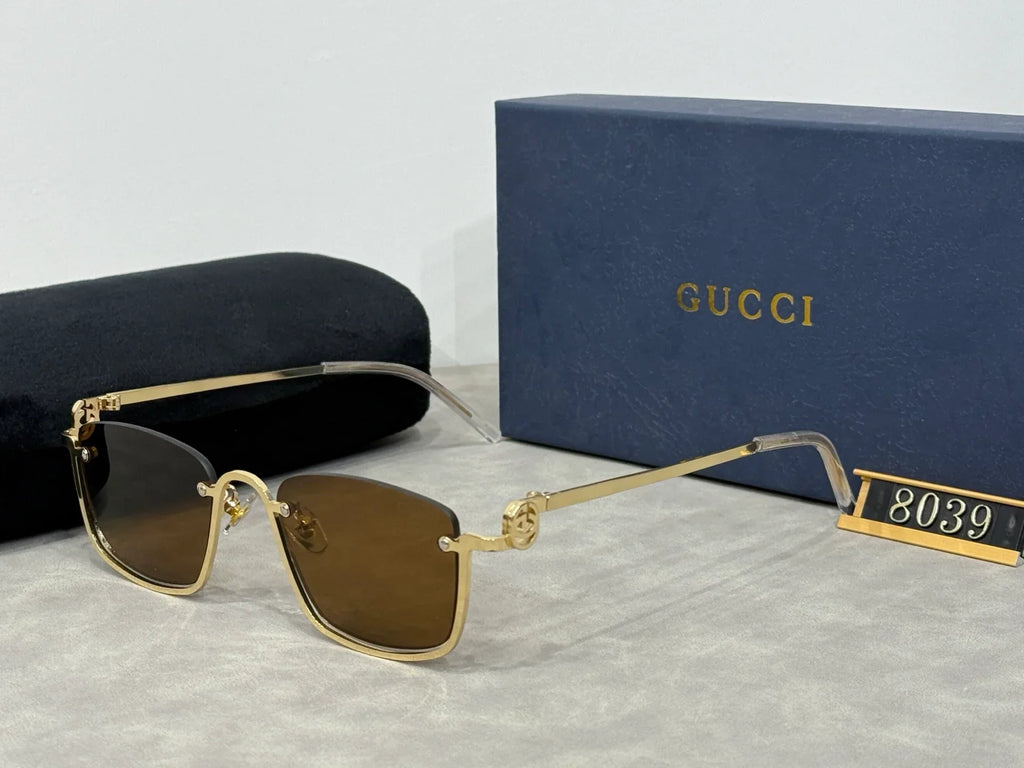 2025 new women's small frame iconic logo sunglasses