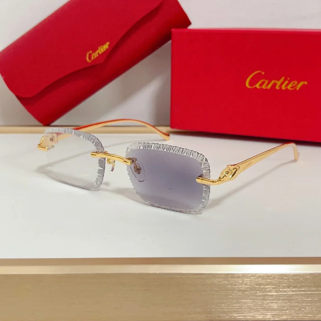 Black Panther series diamond cut lenses will change color under ultraviolet light