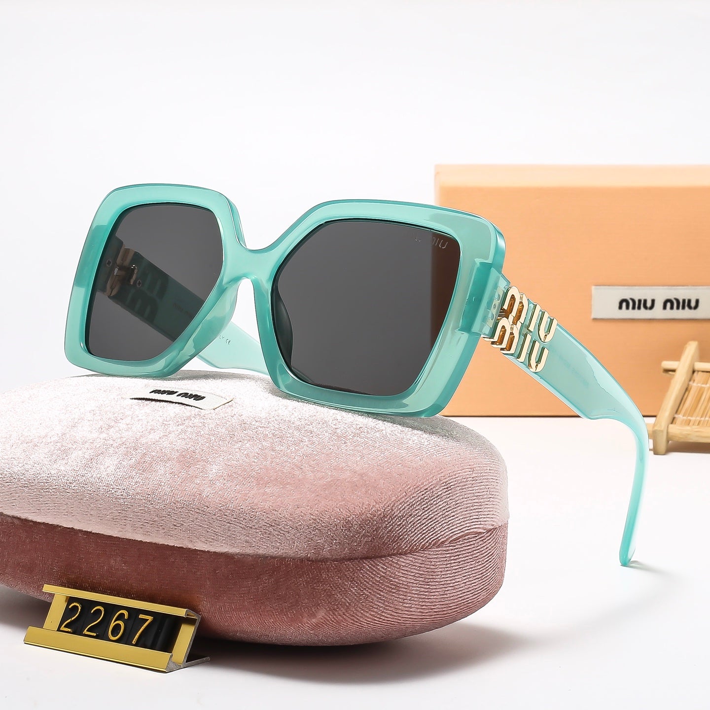 25 New Trendy Square Frame Sunglasses