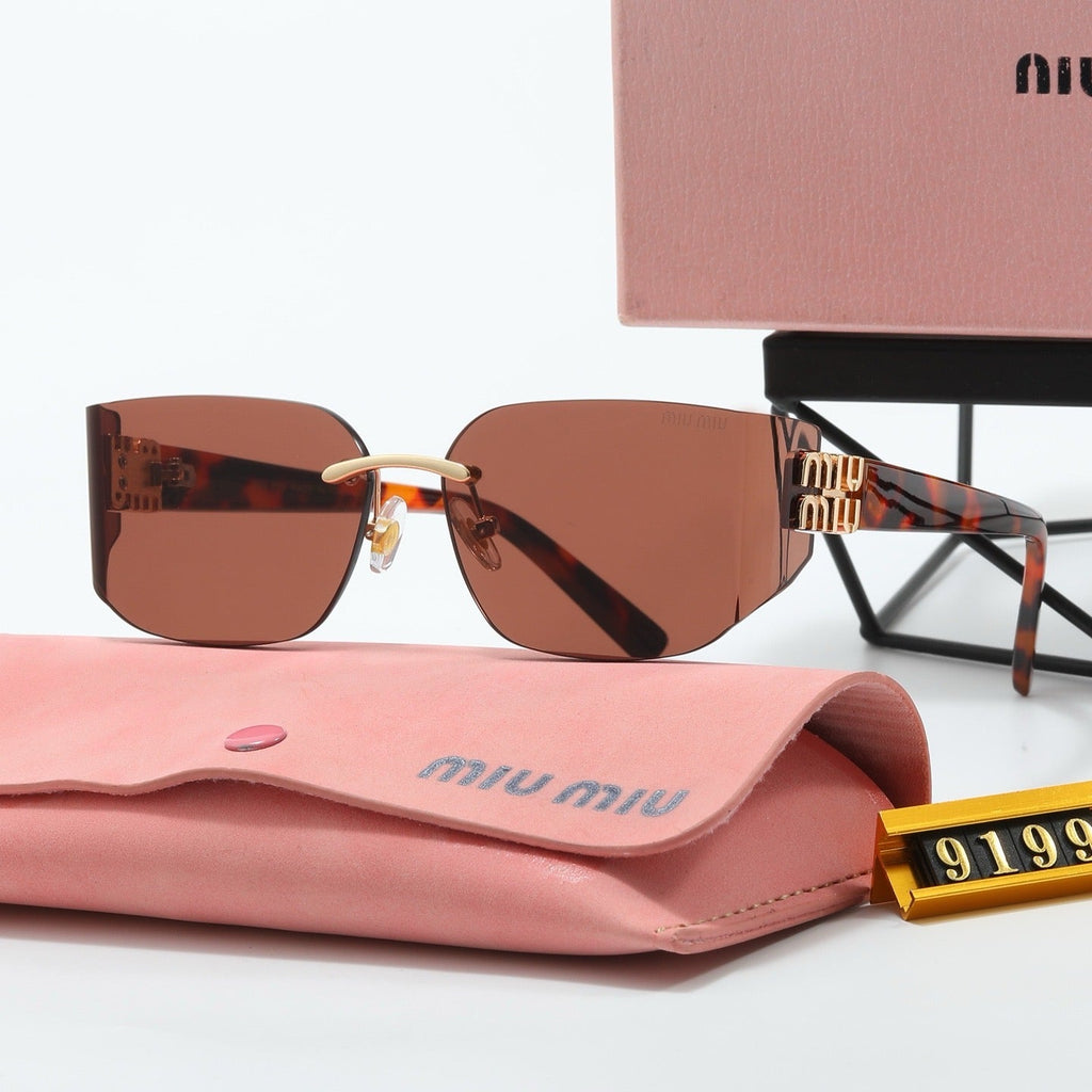 25 New One-Piece Lens Trendy Sunglasses