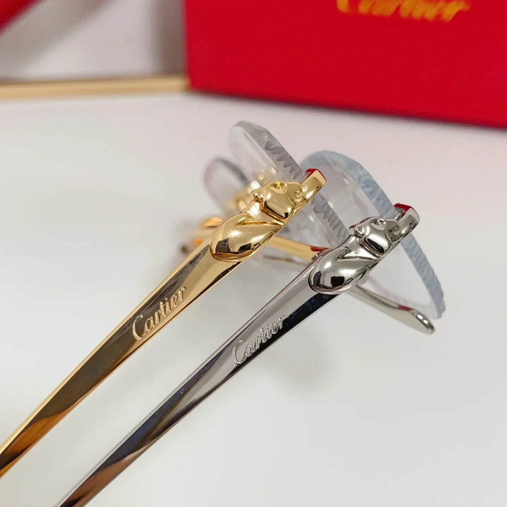 Black Panther series diamond cut lenses will change color under ultraviolet light