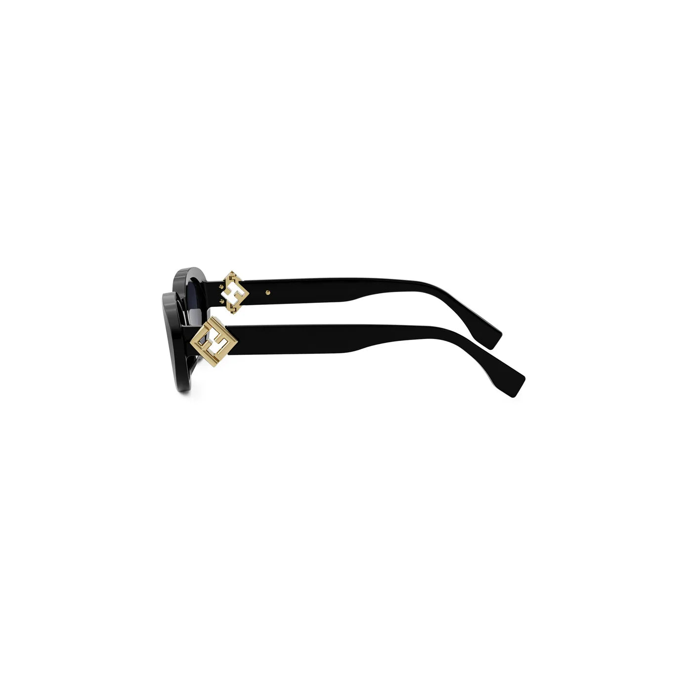 Lunettes de Soleil Métal Oval Chic Luxe 9927