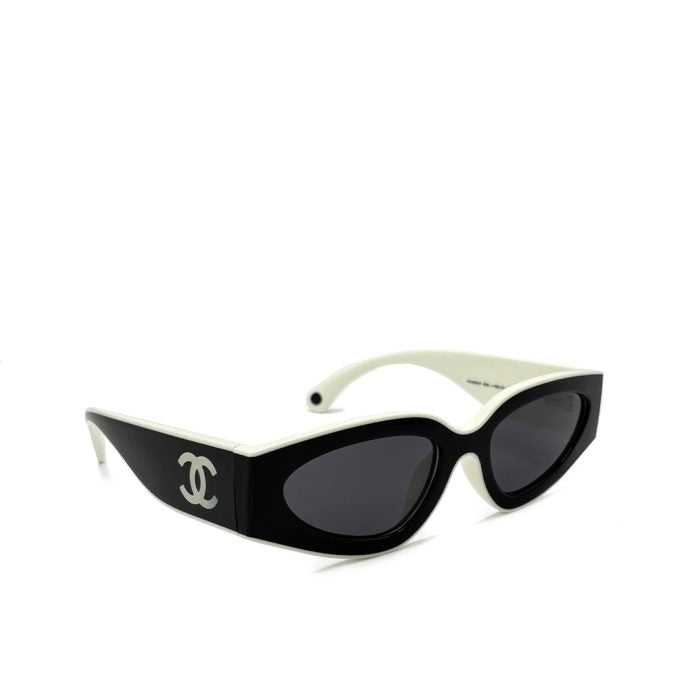 Lunettes de Soleil Designer Deux Tons Classiques 8826