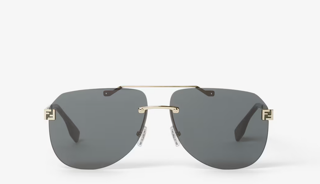 Lunettes de Soleil Designer Style Pilote Audacieux 6640