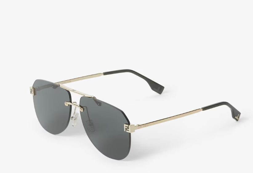 Lunettes de Soleil Designer Style Pilote Audacieux 6640