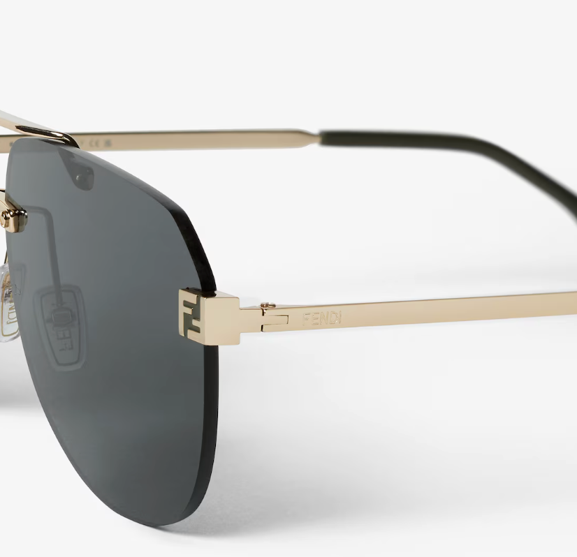 Lunettes de Soleil Designer Style Pilote Audacieux 6640