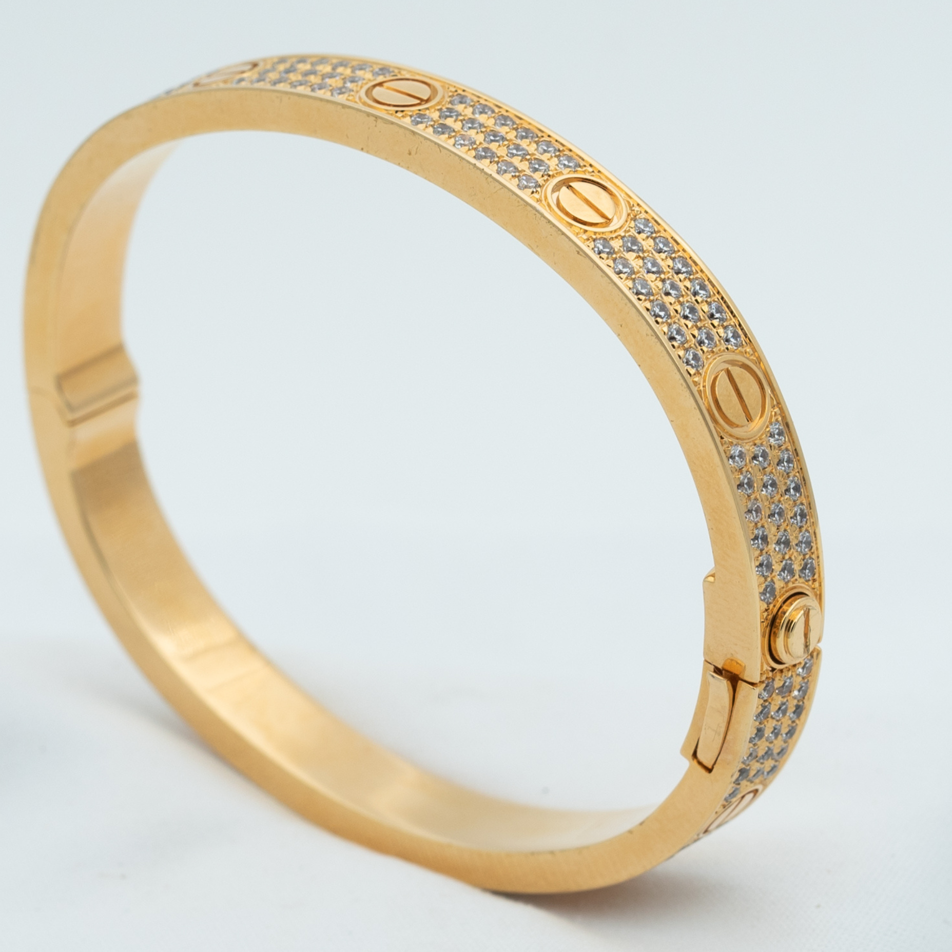 [Royal]LOVE BRACELET 6.1MM DIAMOND-PAVED