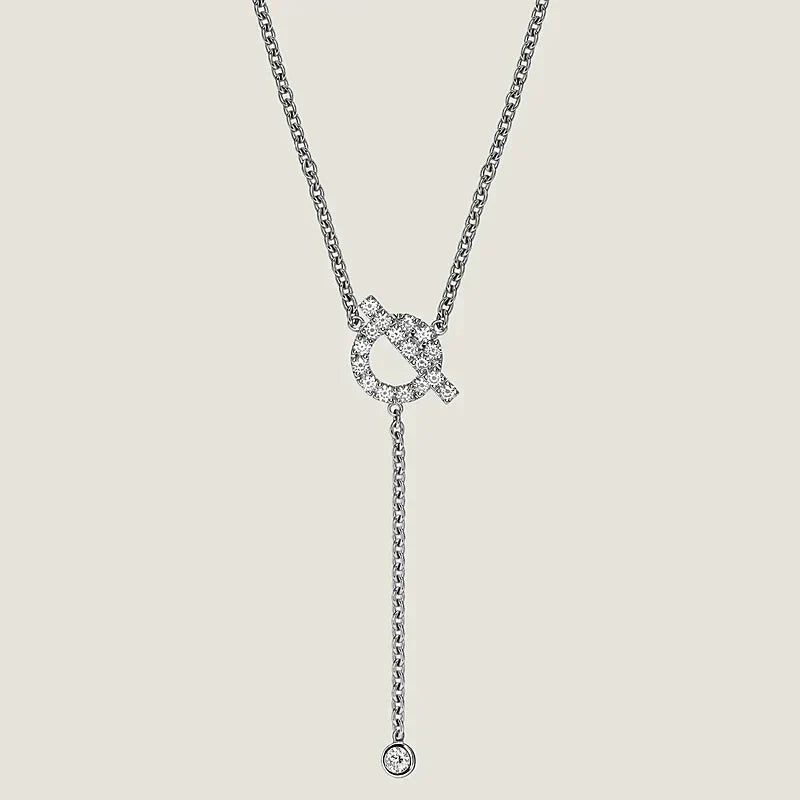 [Royal]FINESSE SILVER DIAMOND NECKLACE