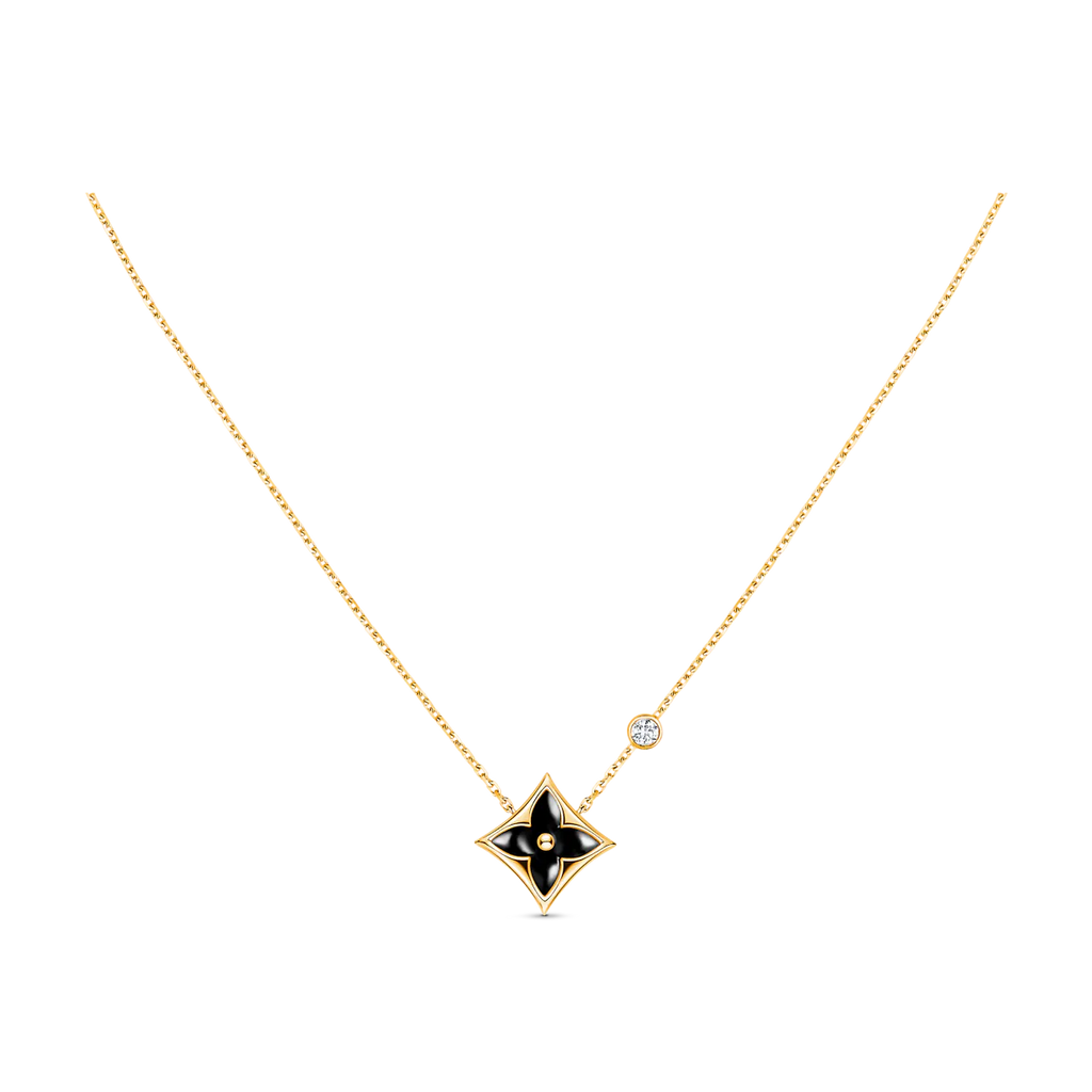 [Royal]STAR BLACK MOP NECKLACE