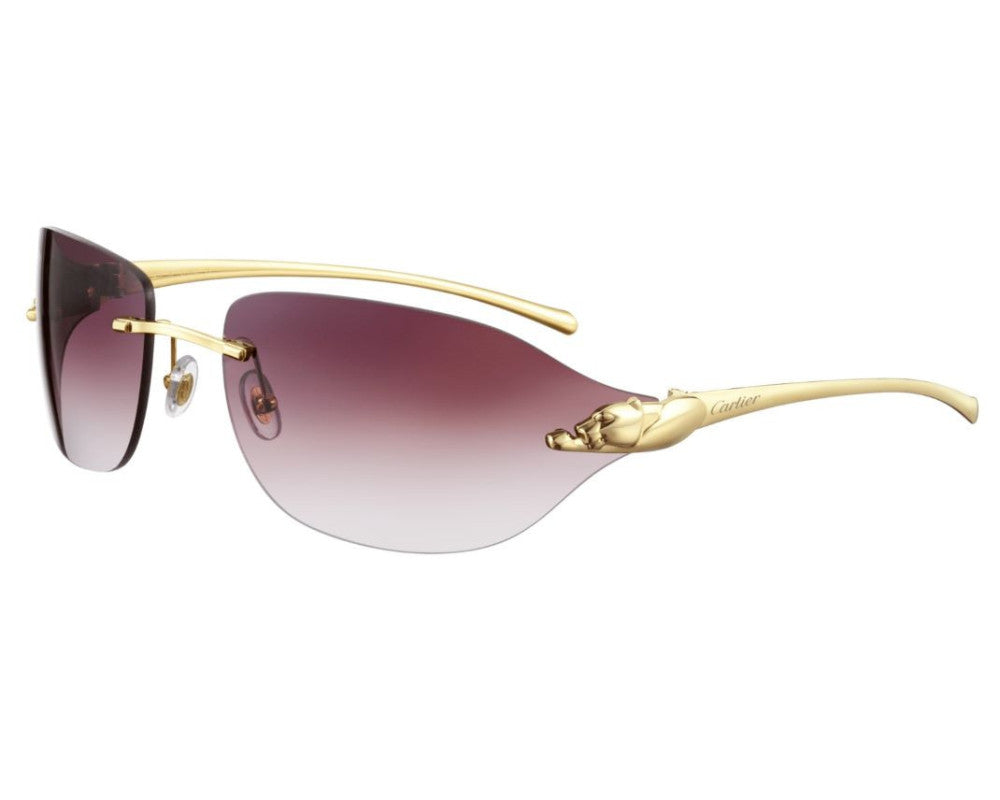 Lunettes de Soleil Panthère Rimless Luxe 7743