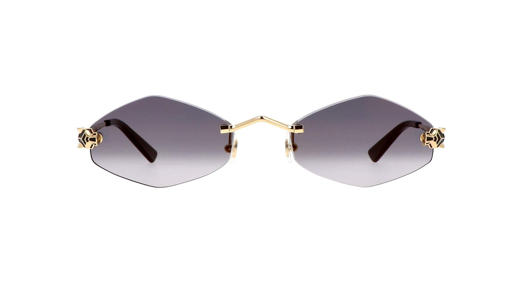 Lunettes de soleil monture surdimensionnée luxe 3764