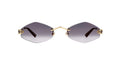 Lunettes de soleil monture surdimensionnée luxe 3764