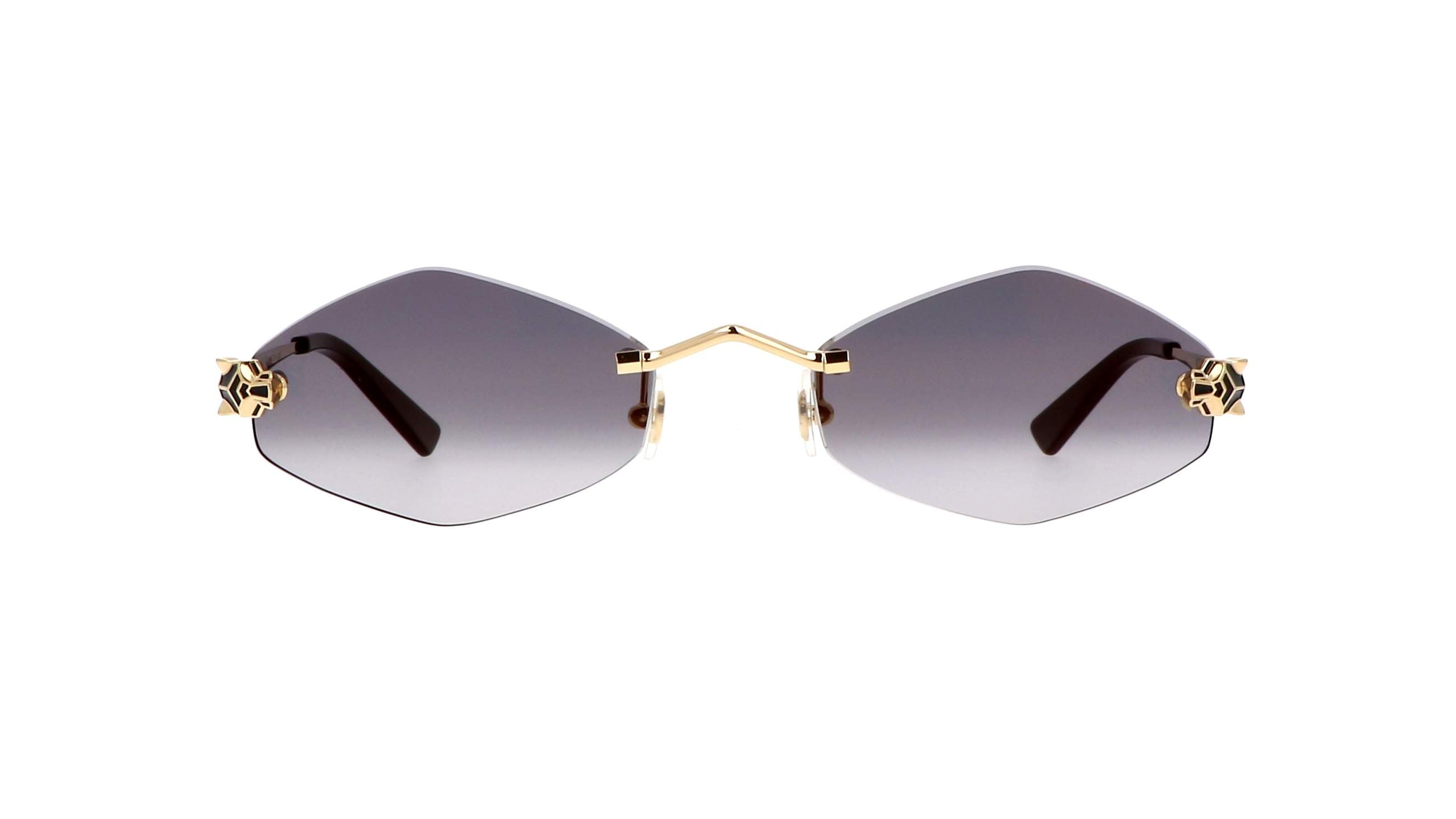 Lunettes de soleil monture surdimensionnée luxe 3764
