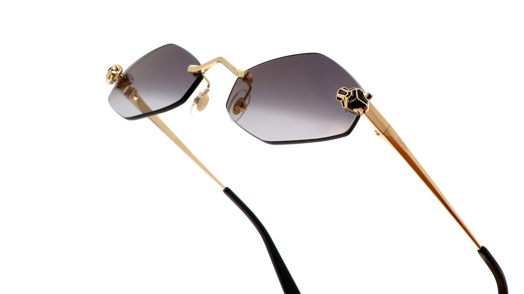 Lunettes de soleil monture surdimensionnée luxe 3764