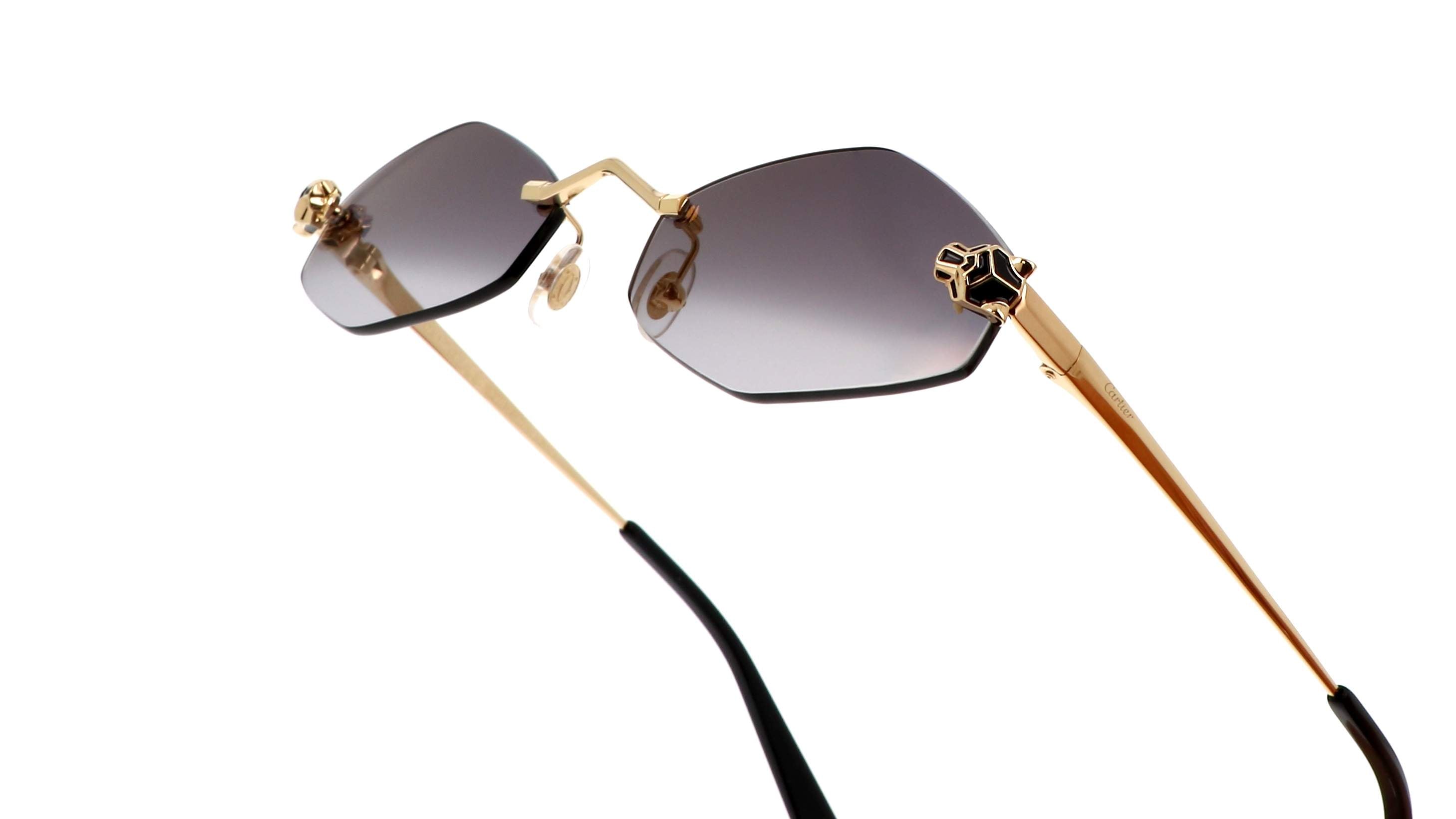 Lunettes de soleil monture surdimensionnée luxe 3764