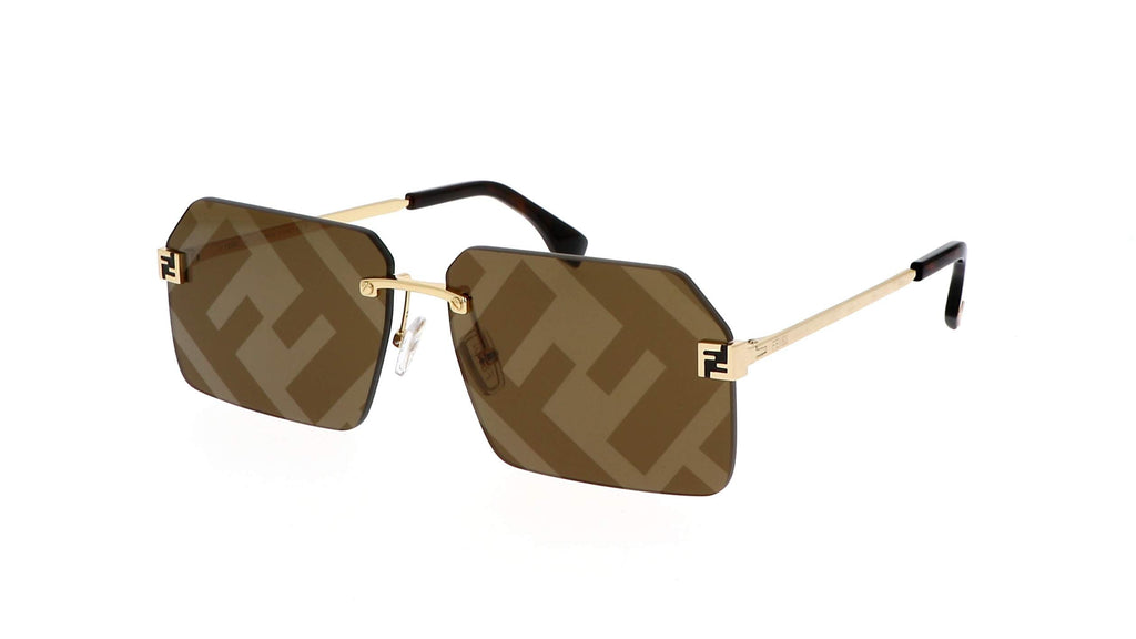 Lunettes de Soleil Visière Luxe Bouclier 8845