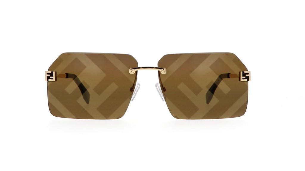 Lunettes de Soleil Visière Luxe Bouclier 8845