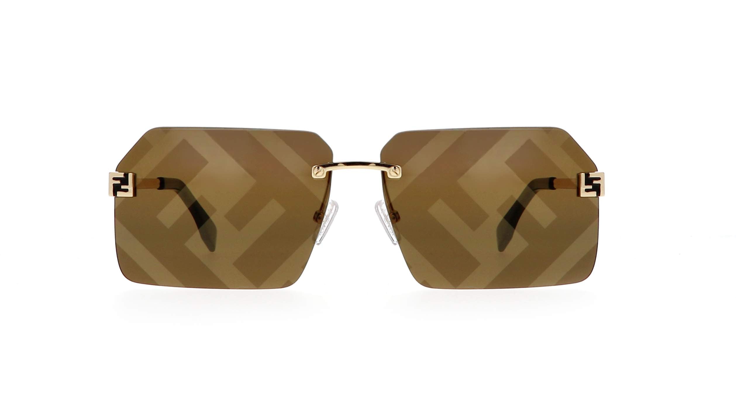 Lunettes de Soleil Visière Luxe Bouclier 8845